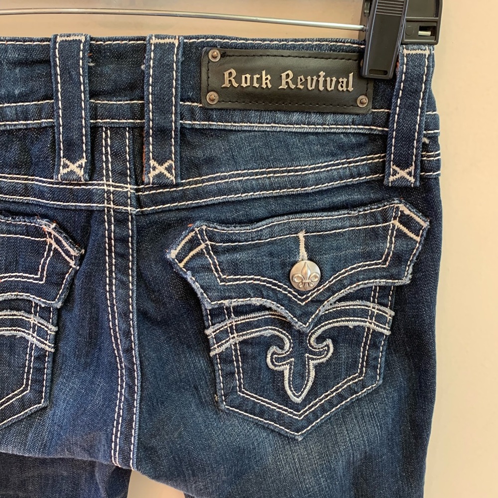 Rock Revival Deborah Boot Cut Jeans 26 - Picture 4 of 6